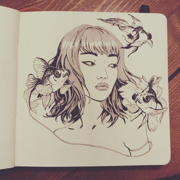 Что такое скетчбук для девочек