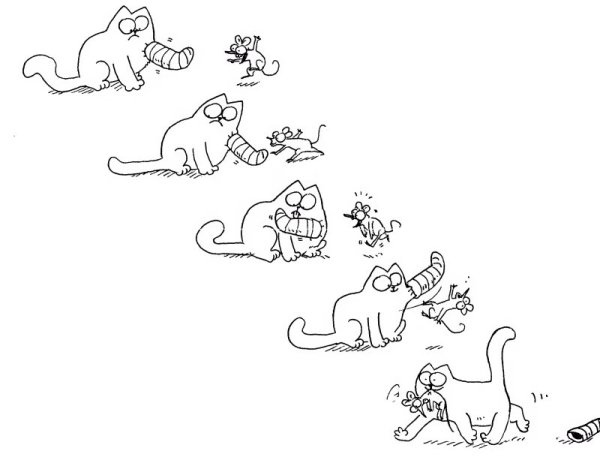 Кот Саймона комиксы