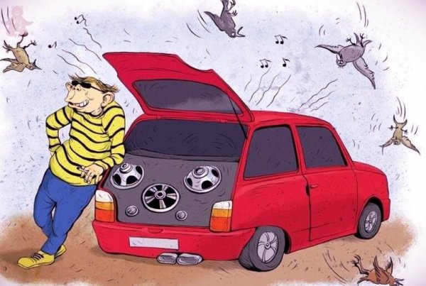 Креативная аэрография на авто