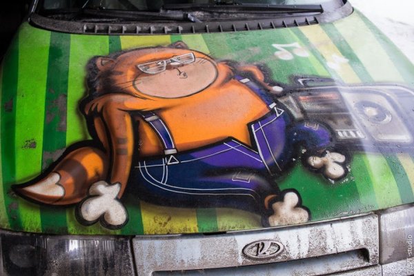 Прикольные рисунки на авто