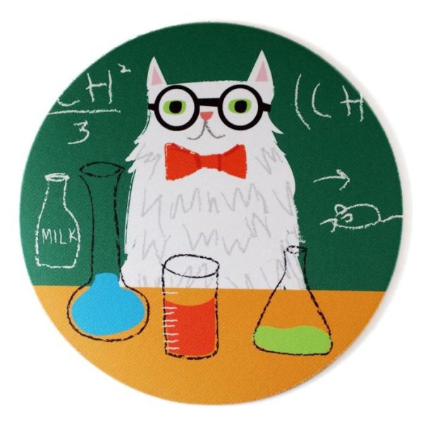 Котик учёный Химик