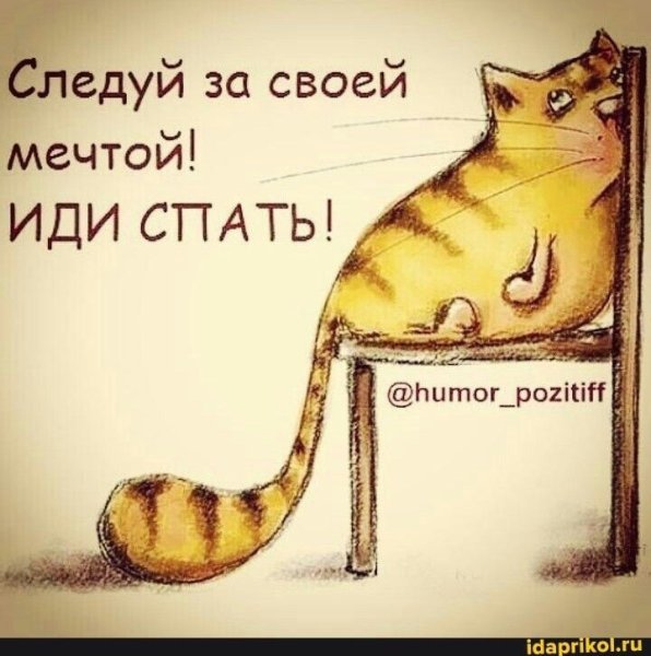 Иди спать картинки прикольные