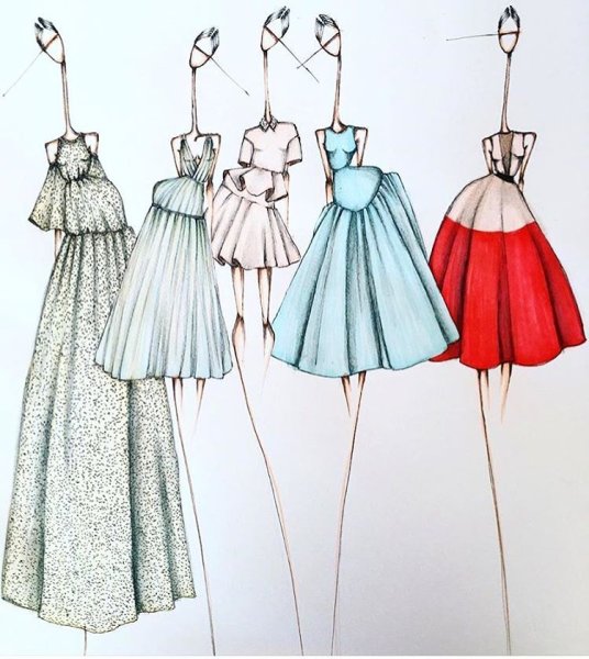 Как рисовать модные тенденции