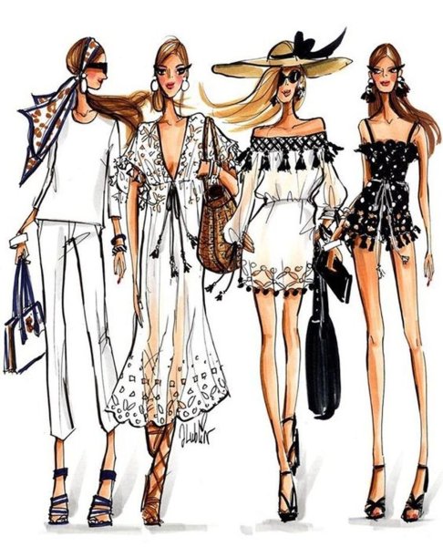 Fashion Sketch в шагу