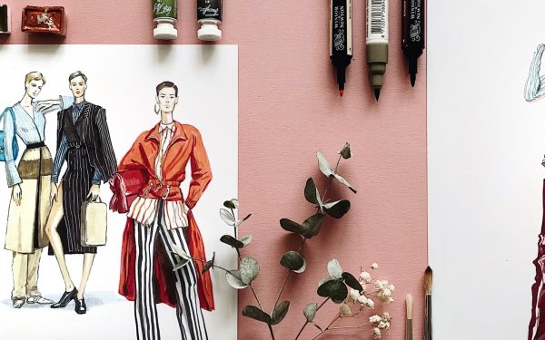 Эскизы одежды