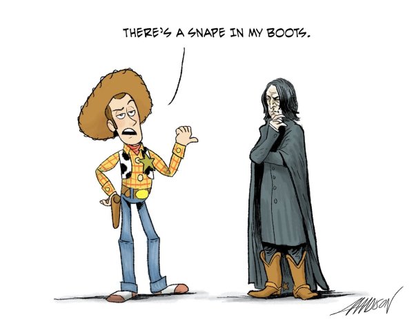 Северус Снейп Гарт юмор