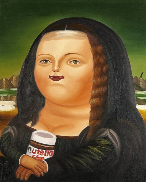 Мона Лиза прикольные