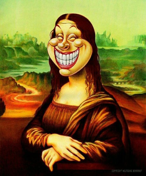 Мона Лиза селфи