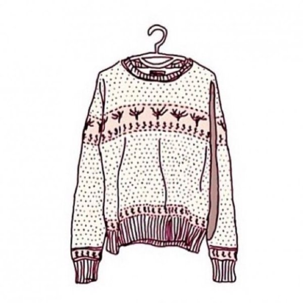 Нарисованный свитер