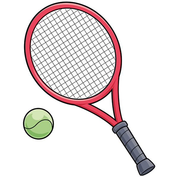 Нарисовать теннисную ракетку