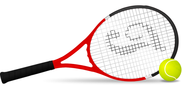 Теннисная ракетка рисунок