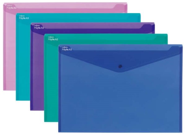 Папка-конверт на кнопке a3 360x300