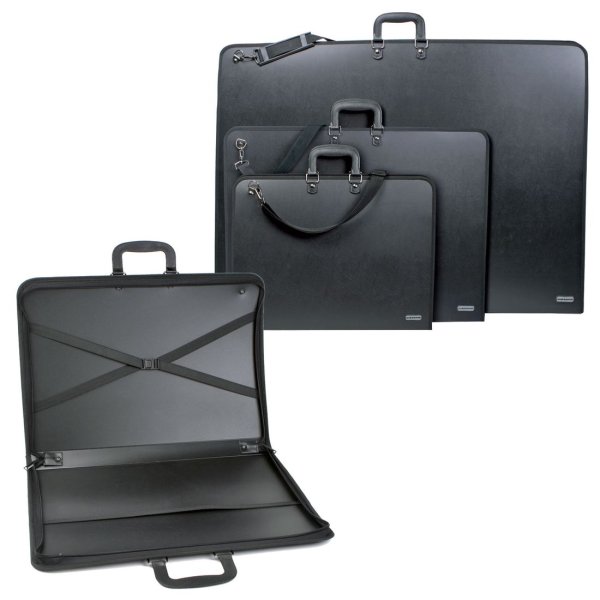 Art-a1 PM-BL папка а1 / 86х62 / черная пластик. `Polymate`