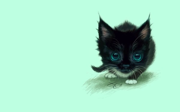 Котенок арт