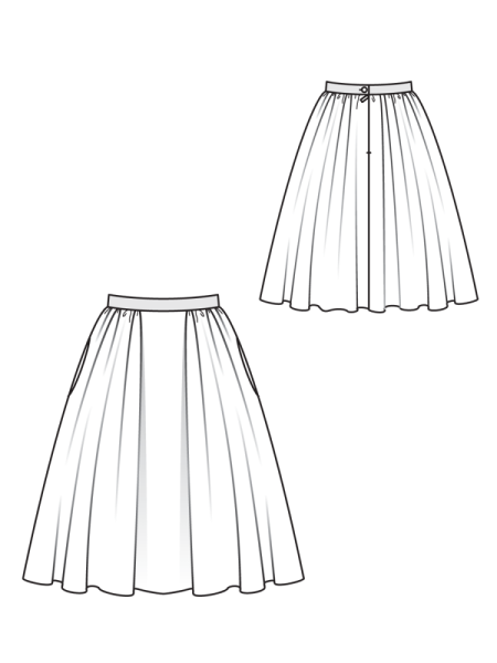 Эскиз современной одежды