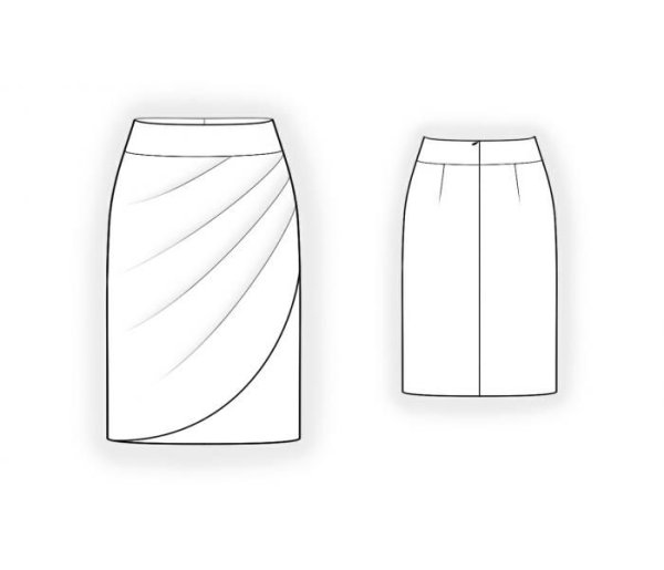 Макет юбки