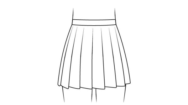 Юбка палаццо выкройка