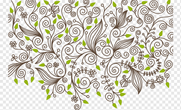 Растительный узор