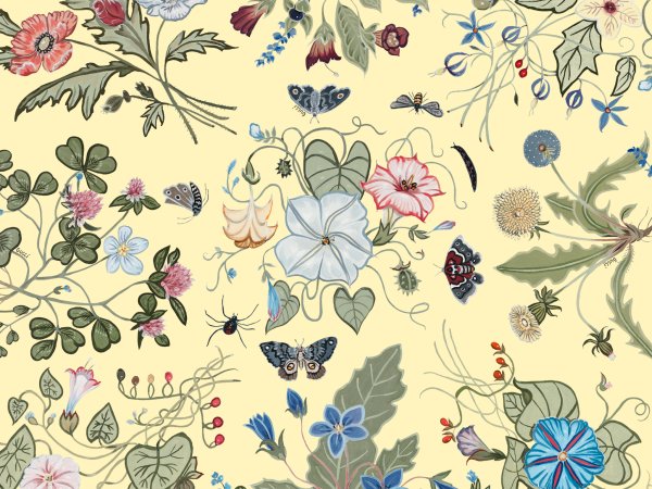 Ткань Gucci Flora Knight