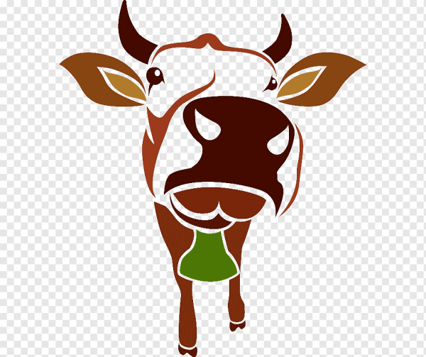 Стилизованные коровы