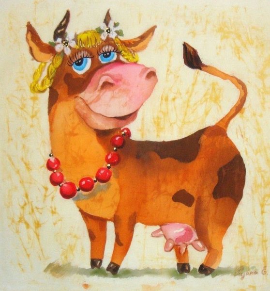 Гламурная корова