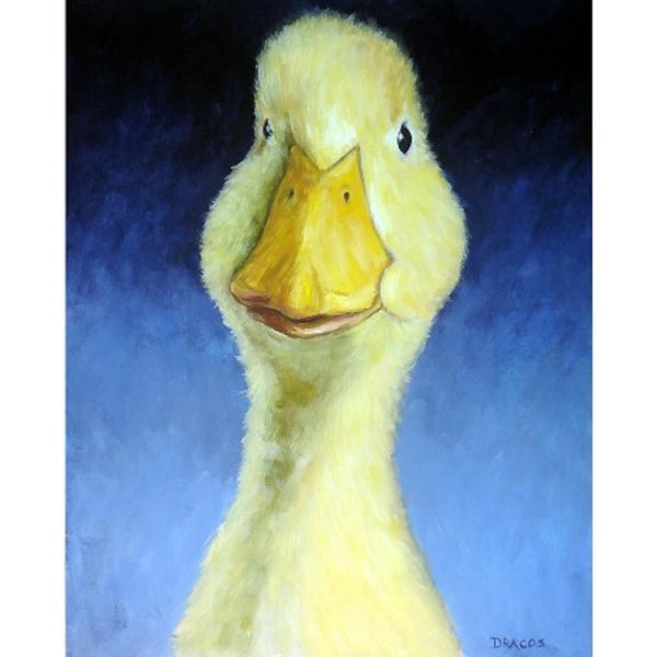 Утка портрет