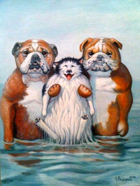 Художник Степан Каширин картины