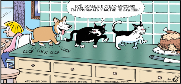 Карикатуры с котами