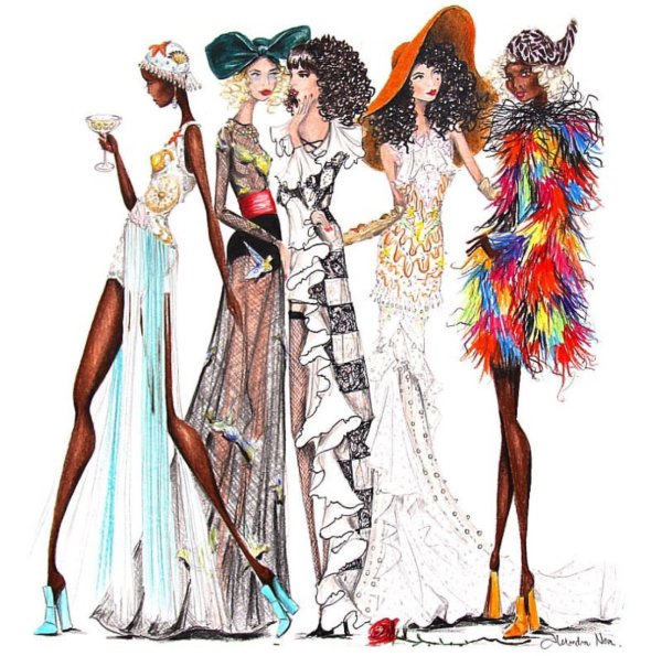 Fashion иллюстрация