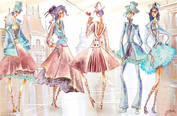 Художественный эскиз одежды