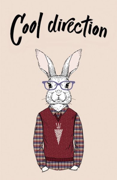 Fashion animals хипстер