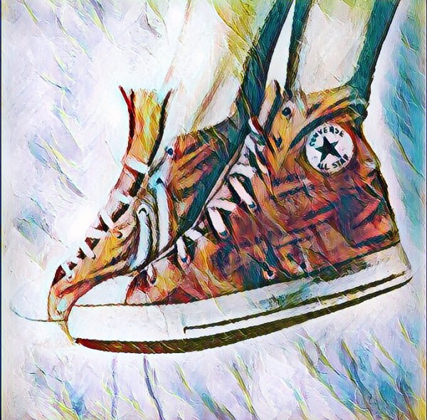 Кеды нарисованные