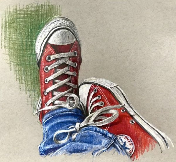 Рисование на кедах