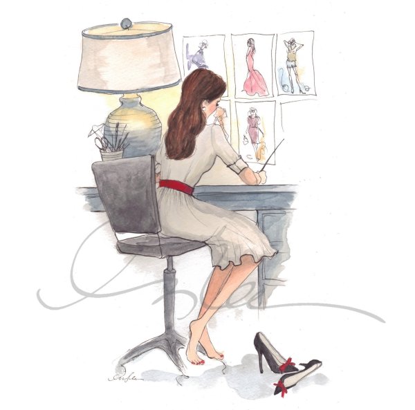 Инсли Хайнс рисунки