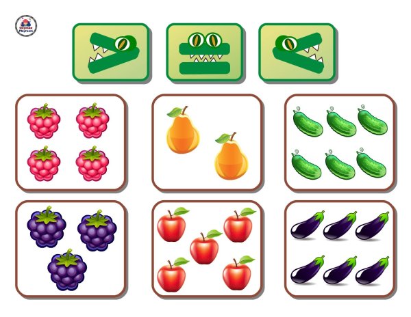 Задания по математике для дошкольников больше меньше равно