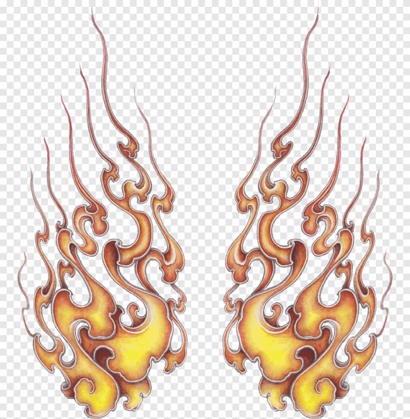 Стилизованное пламя