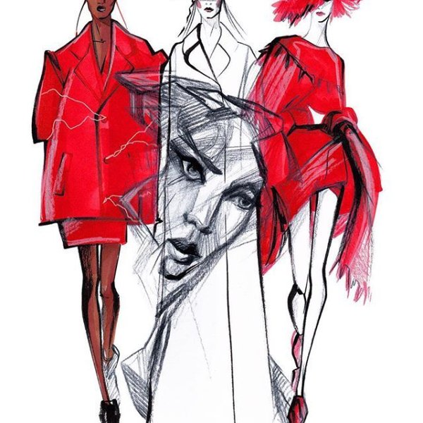 Эскизы Джона Гальяно