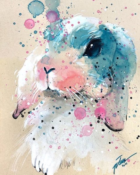 Акварельные фэшн иллюстрации