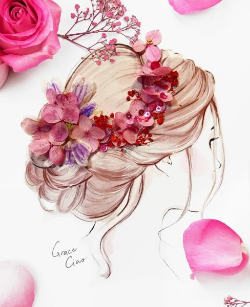 Рисунки акварелью