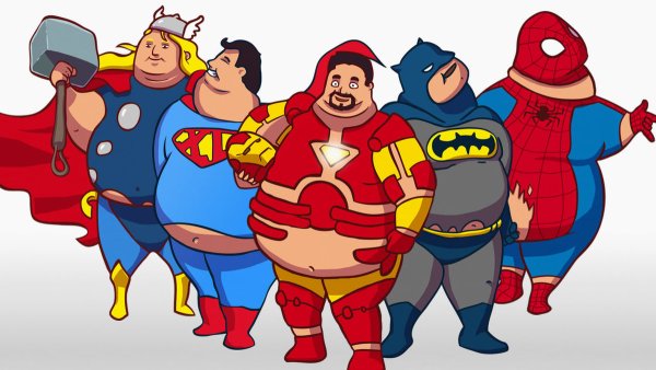 Толстый Супергерой