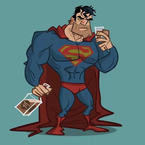 Супермен алкаш
