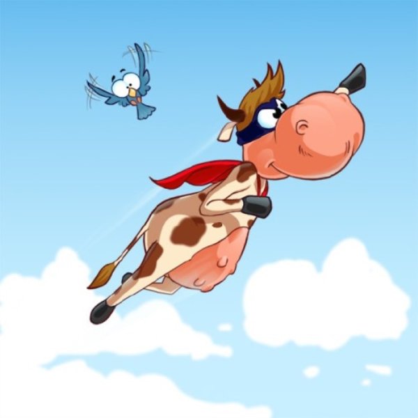 Супер корова профессор Дуриарти