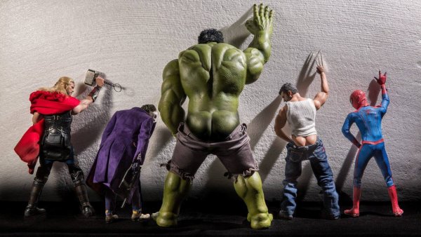 Тор Халк Росомаха человек паук