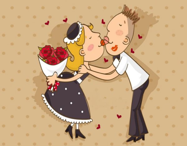 Свадьба рисунок