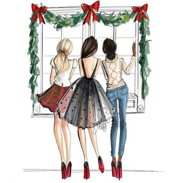 Holly Nichols Fashion иллюстрации