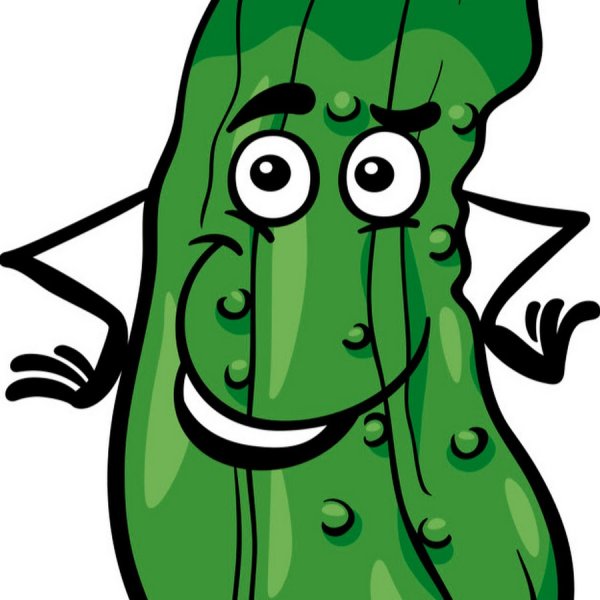Огурчик прикольный