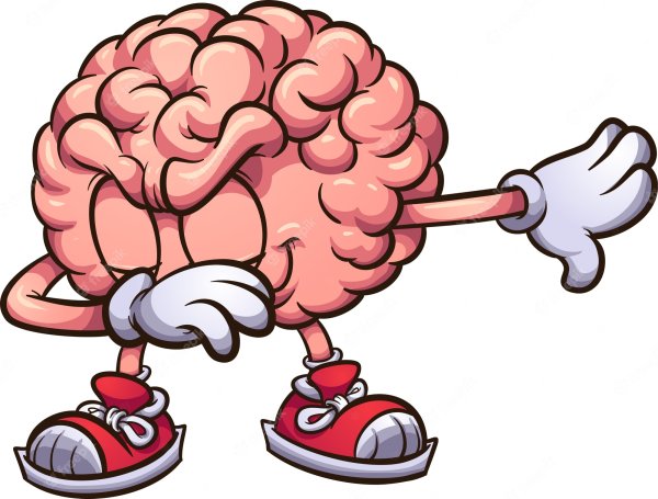Мозг смешной рисунок