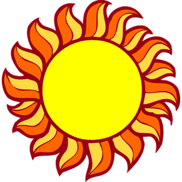 Солнце рисунок