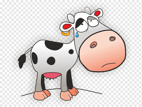 Грустная корова