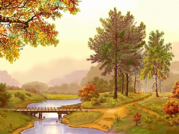 Картины пейзажи Цыганов Виктор